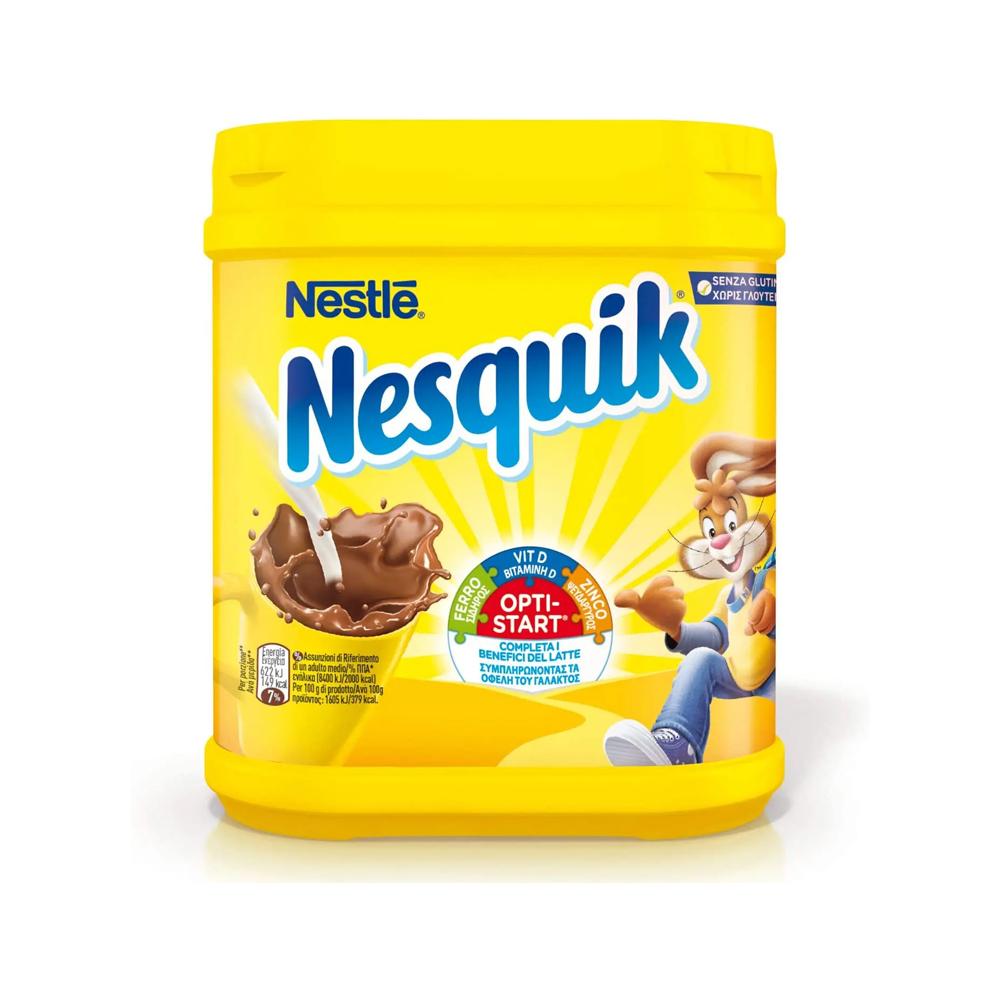 Nesquik Opti-Start Cacao Solubile per Latte Barattolo da 500 gr