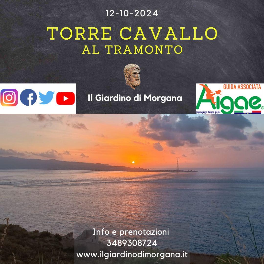 Torre Cavallo al tramonto