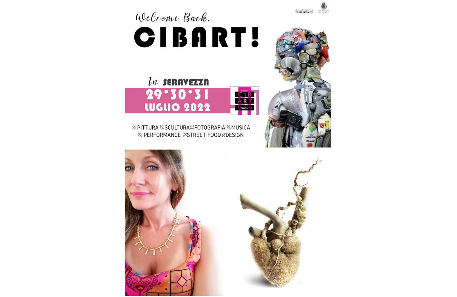 Selezionata per partecipare con Installazione al FESTIVAL CIBART 2022 “Arte del Riciclo”