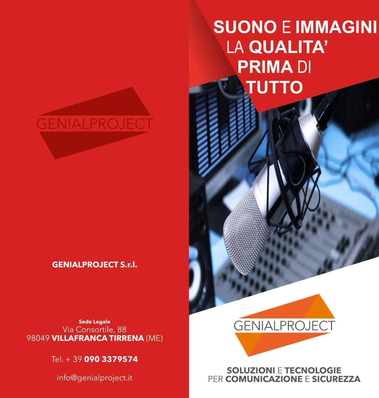 Sistemi audio-video professionali, Bose Professional Partner Messina, Genialproject S.r.l.