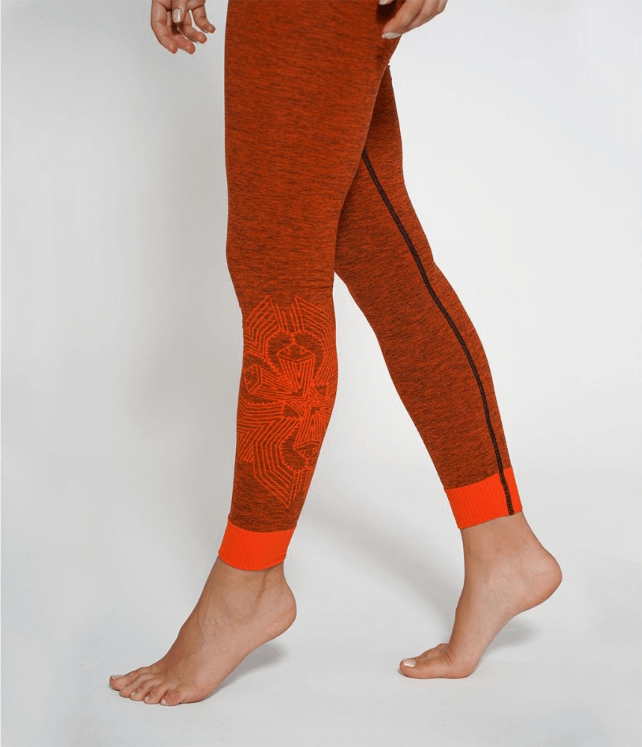 LEGGINGS MARAIS SCRATCHED ELEMENTS - SEAMLESS - ROCKY LAND