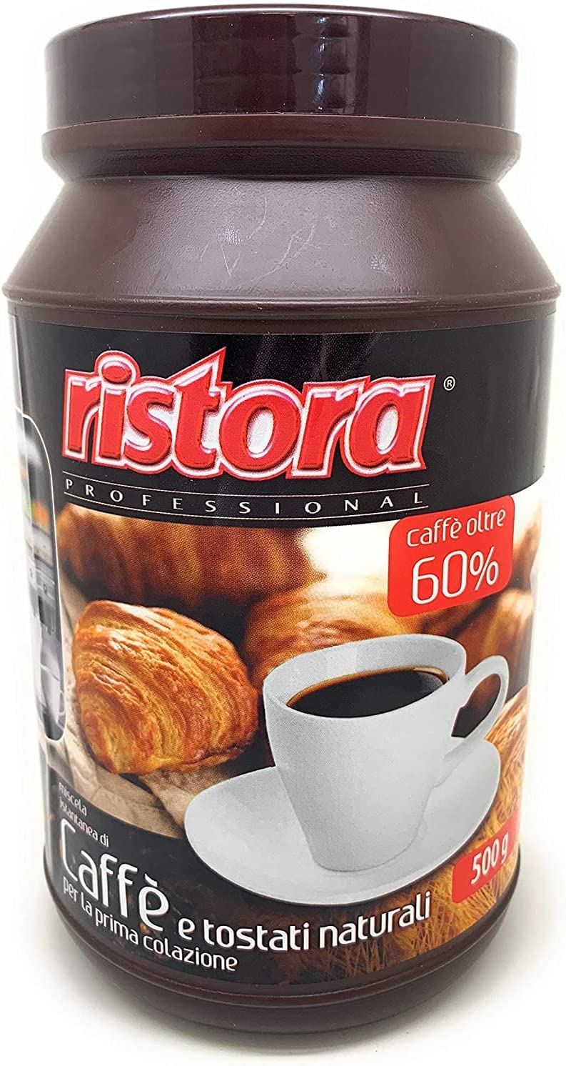 Ristora Professional - Caffè e Tostati naturali per la prima colazione - Caffè oltre il 60% - 500 g