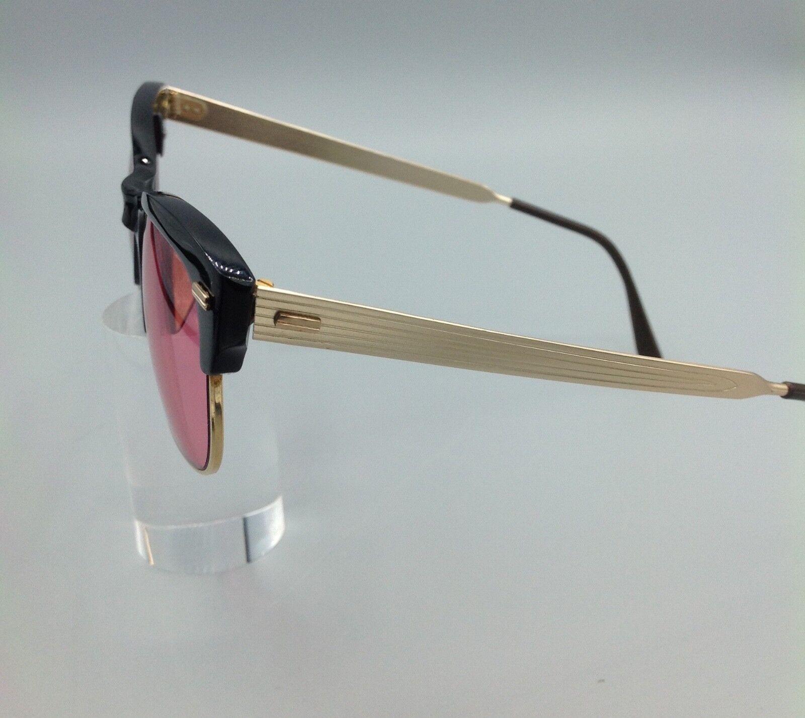 Vintage occhiale da sole lente red rose lens sunglasses sonnenbrillen 50s