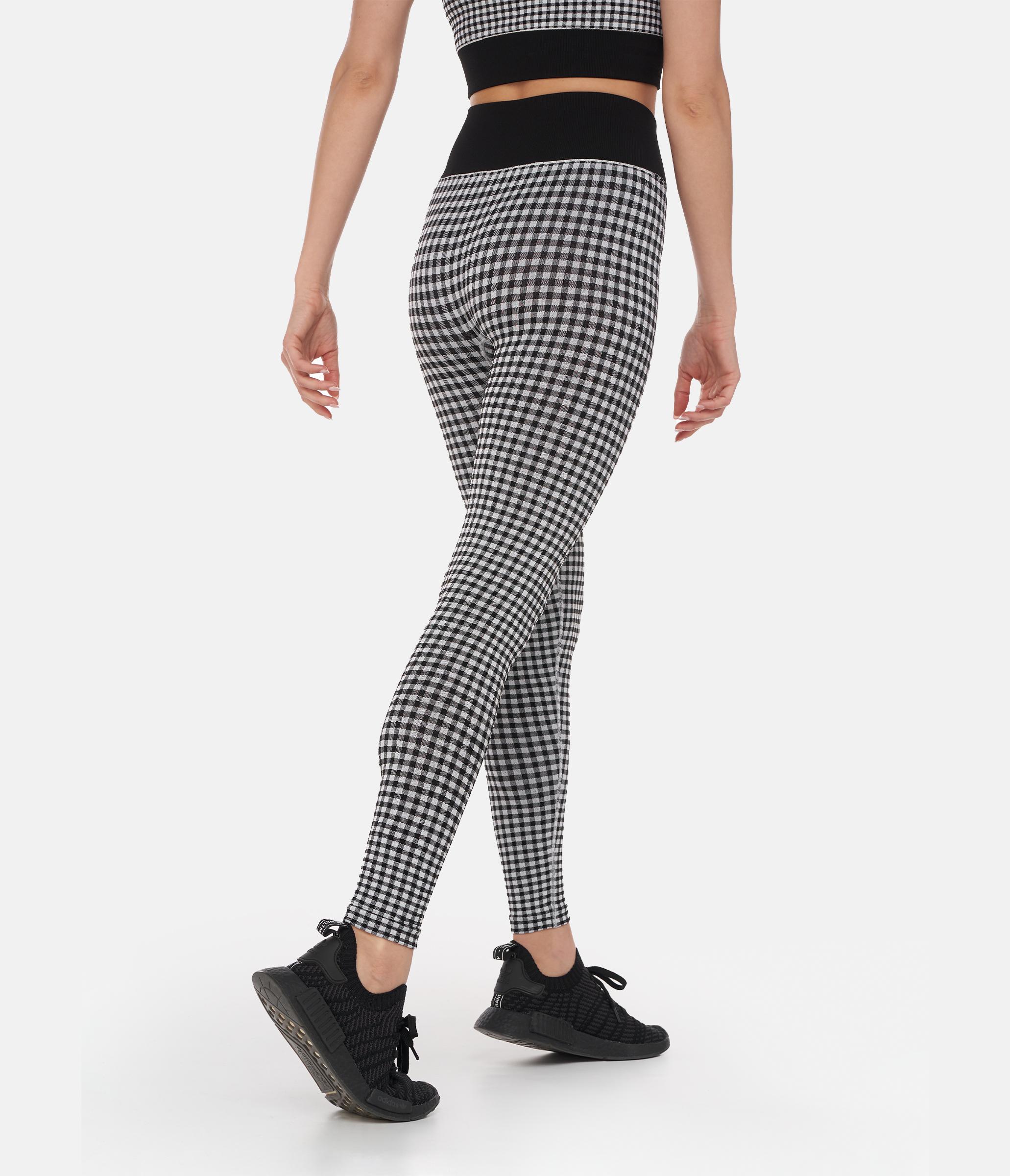 LEGGINGS SUTTON – VICHY – BLACK AND WHITE