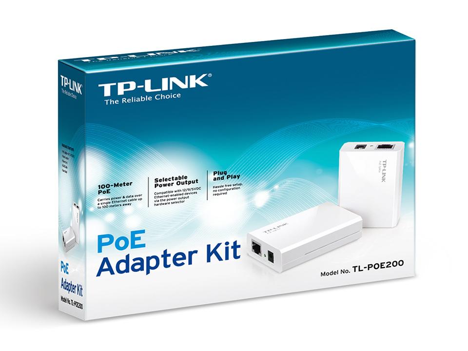 KIT PoE passivo TP-LINK mod. TL-POE200