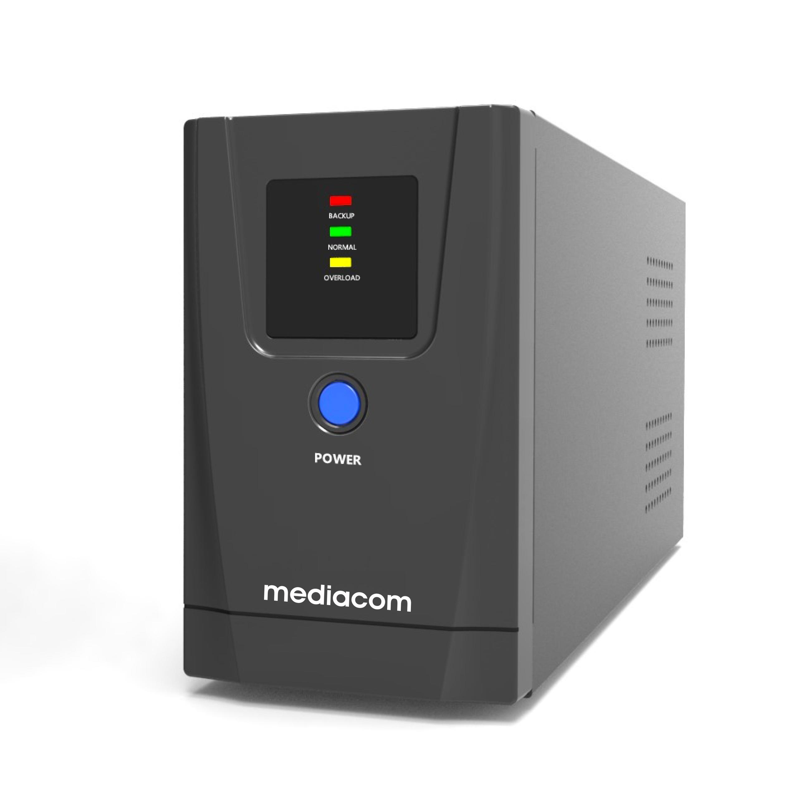 UPS - Gruppo di continuità - MEDIACOM XPOWER 1000VA