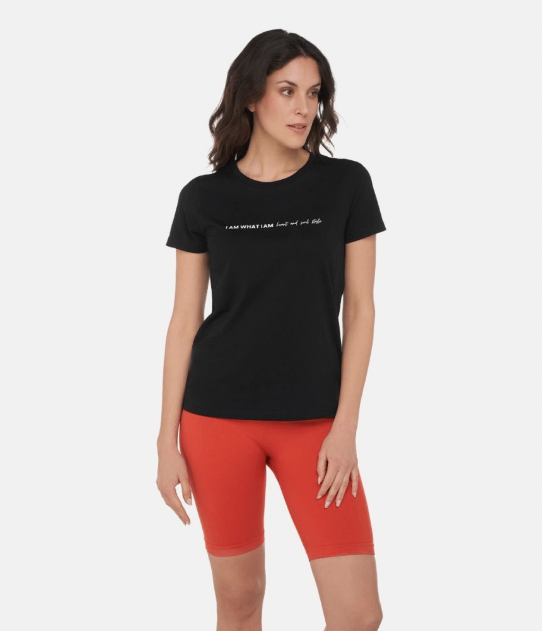 T-SHIRT MANHATTAN – I AM WHAT I AM – BLACK