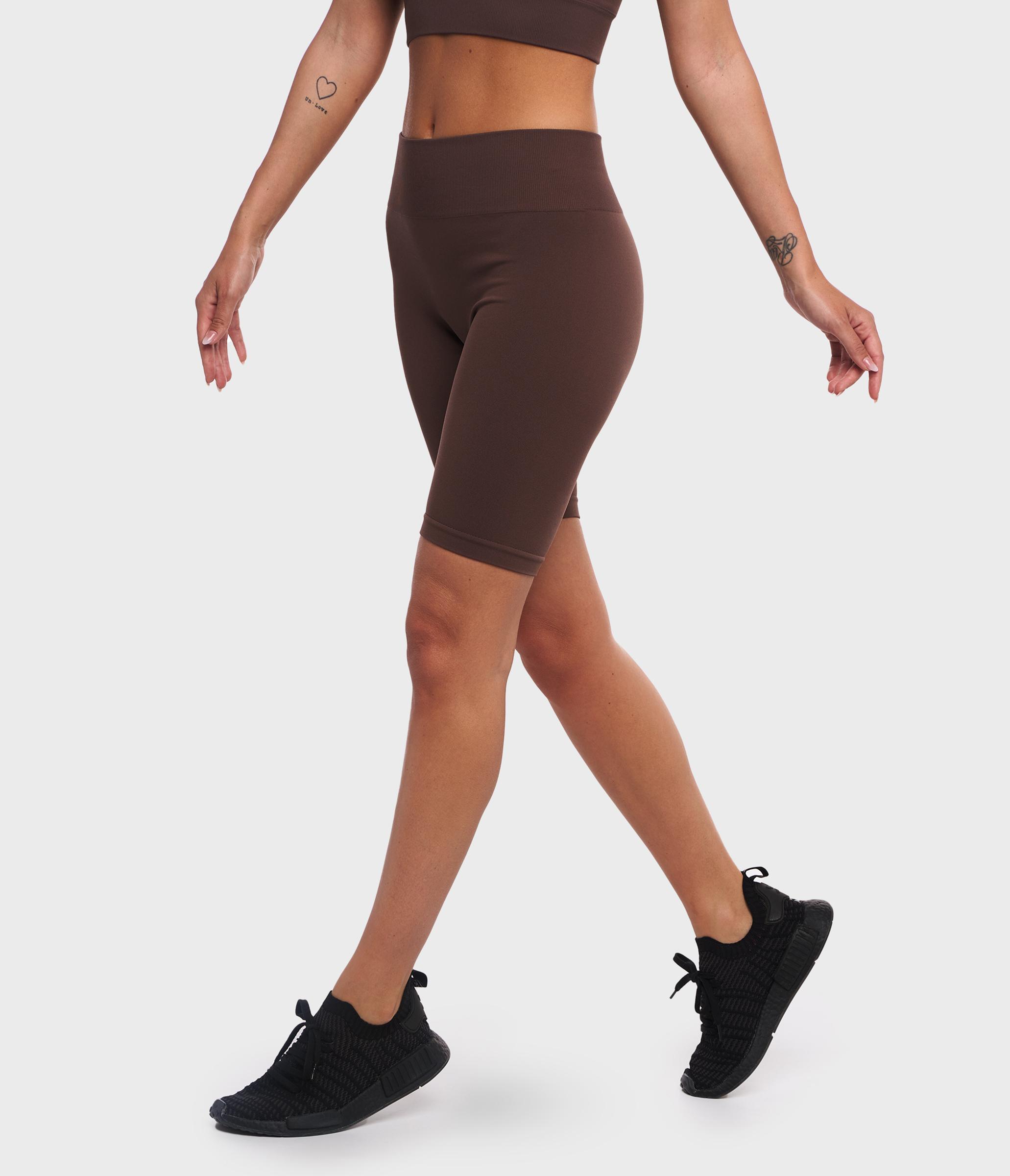 BIKER SHORTS SPORTIVI LEN ONE BLOCK - CHESTNUT