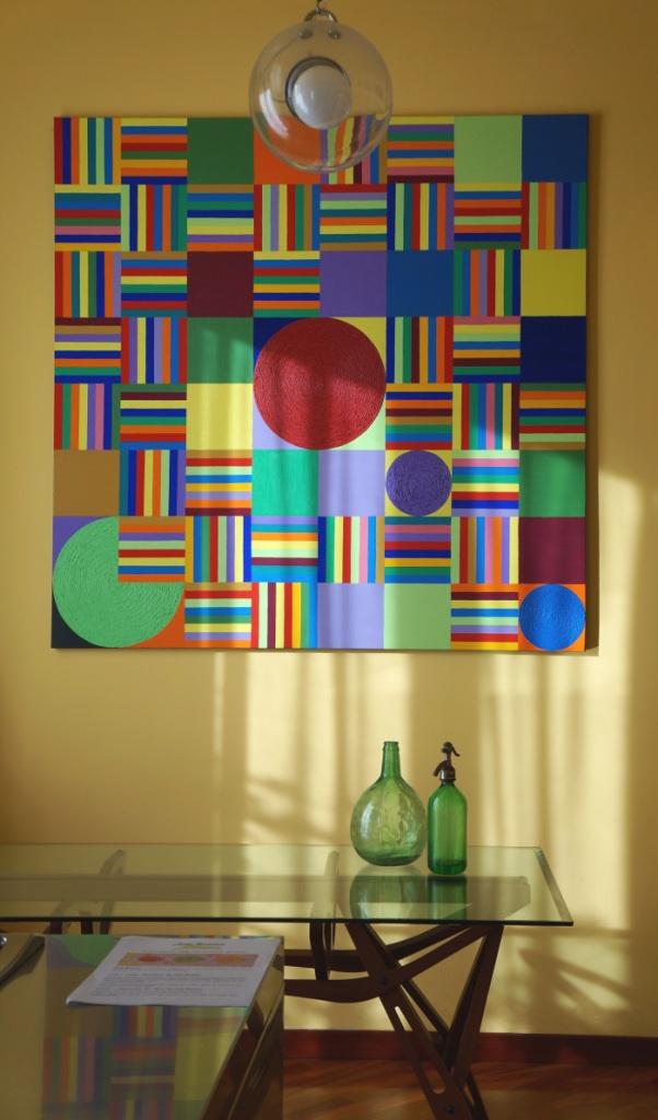 Mixed technique, 160 x 160 cm, 2006