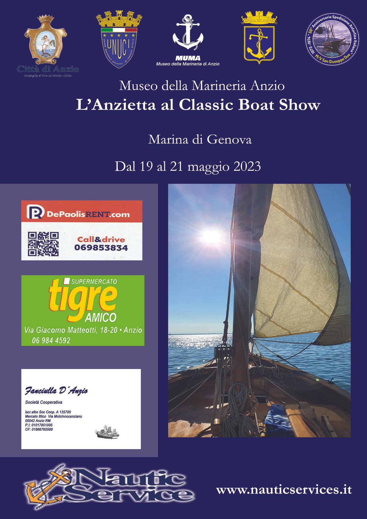 L'Anzietta Al Classic Boat Show