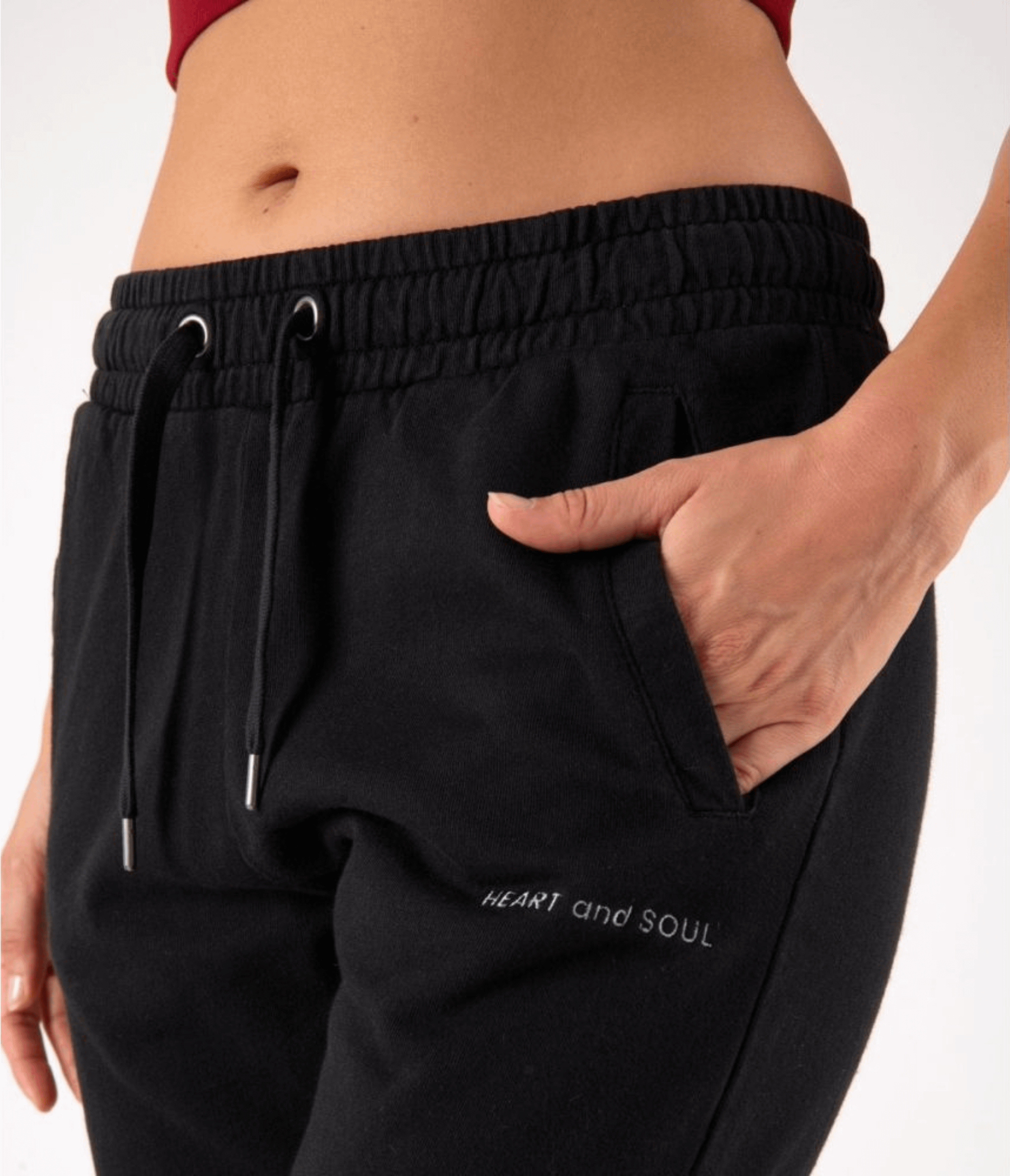 PANTALONI TUTA RONNIE – BLACK