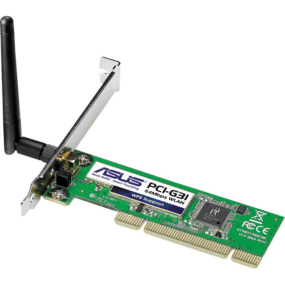 ASUS PCI-G31 scheda di rete e adattatore 54 Mbit/s