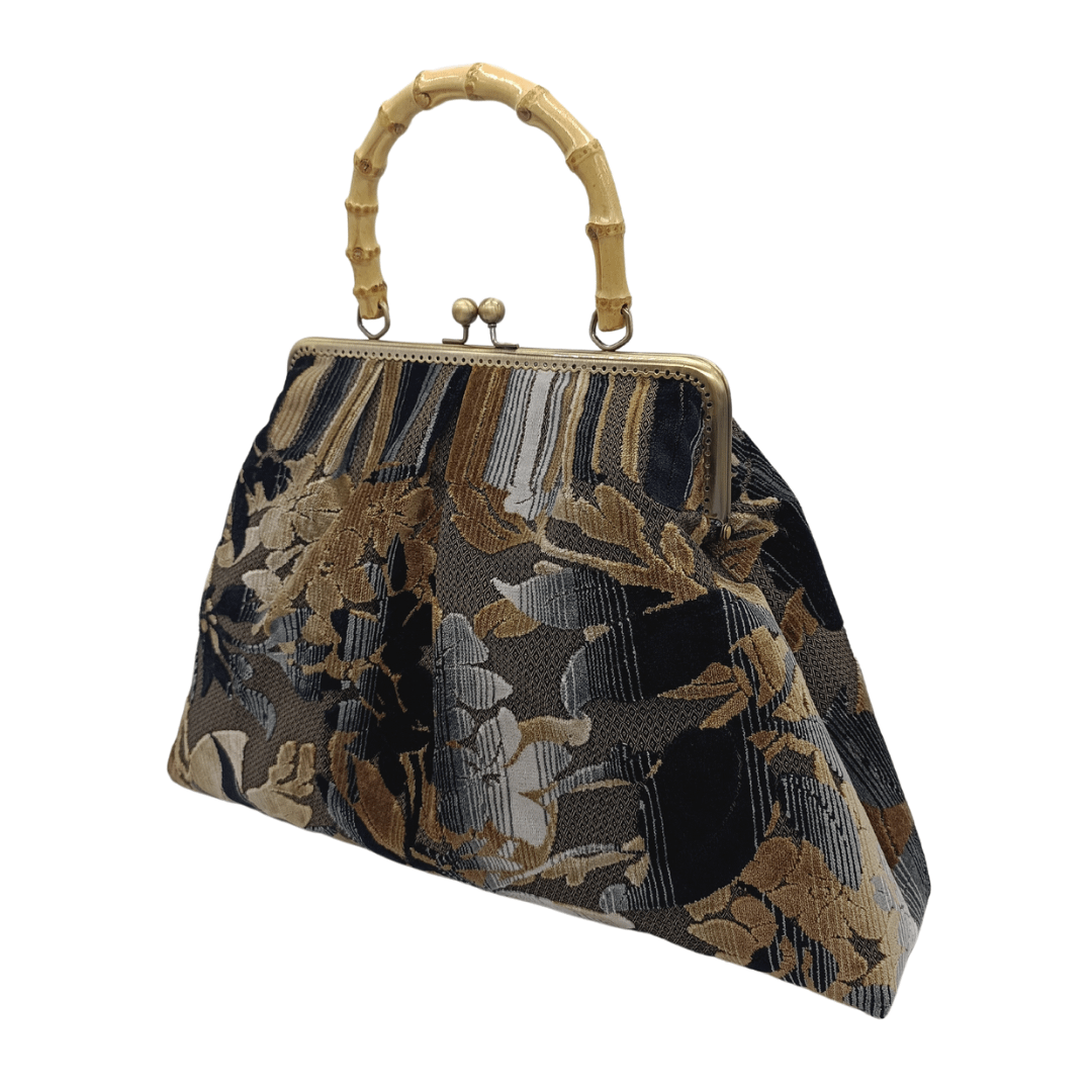 Borsa in Velluto Jacquard