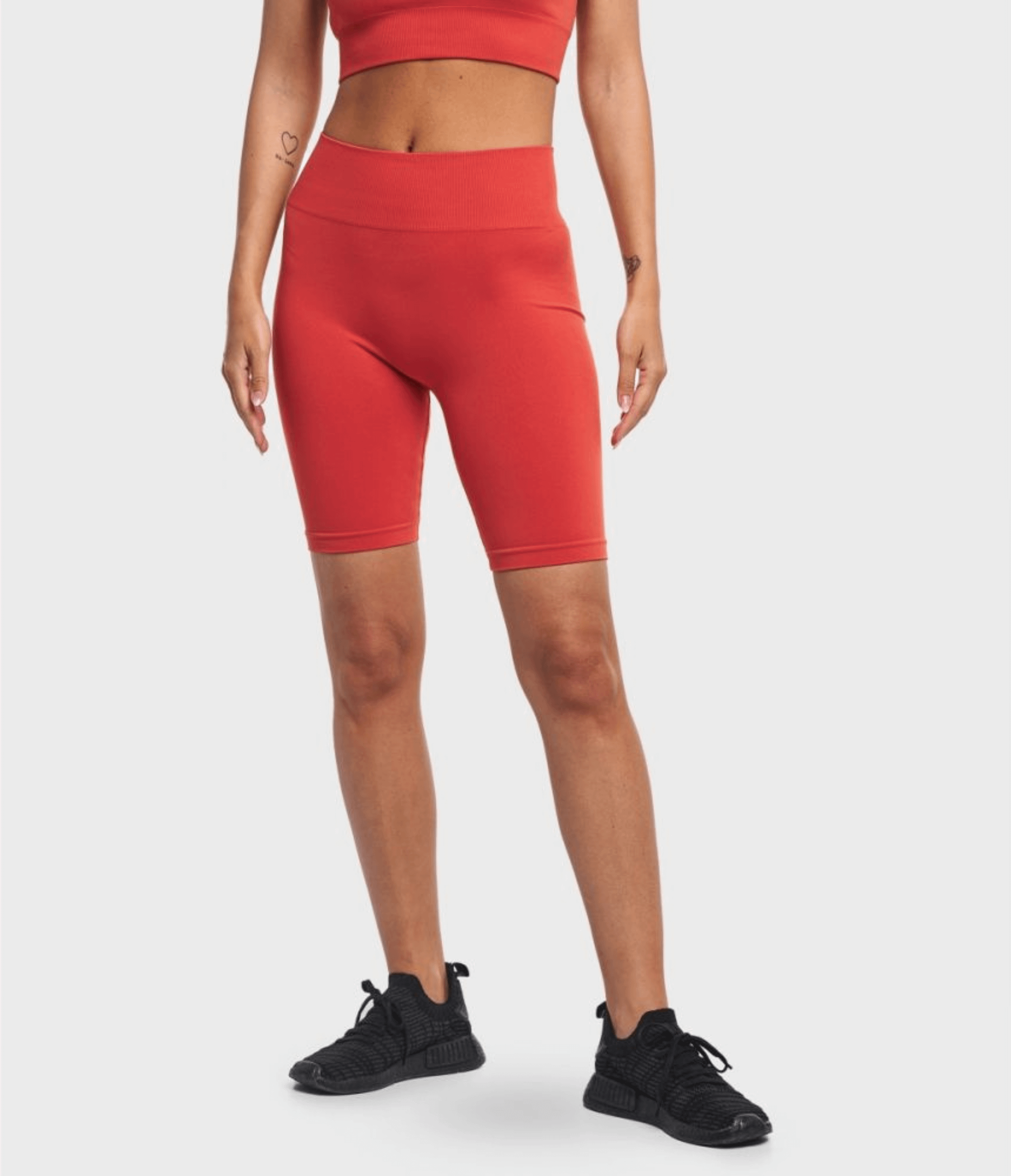 BIKER SHORTS SPORTIVI LEN ONE BLOCK - CHILI