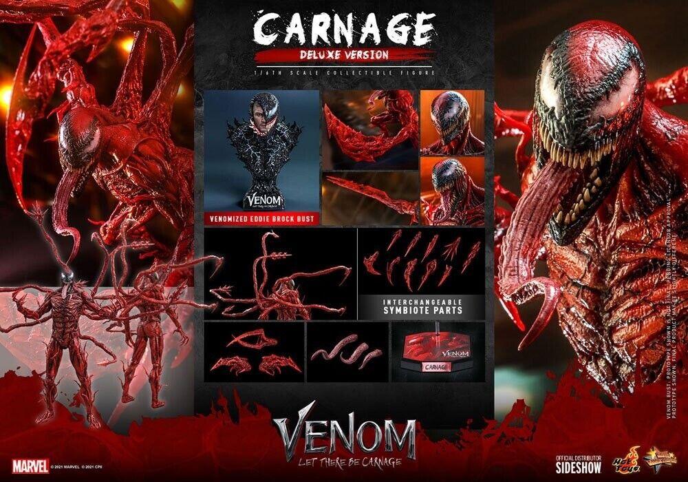 Hot Toys Let There Be CARNAGE DELUXE Movie Masterpiece 1/6 43cm. FIGURE
