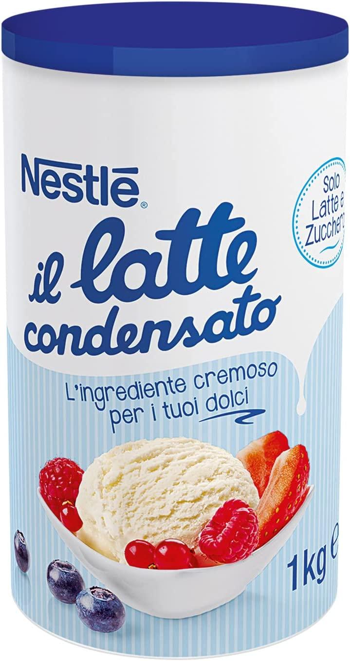 Nestlé Latte Intero Concentrato Zuccherato Latta, 1 Kg