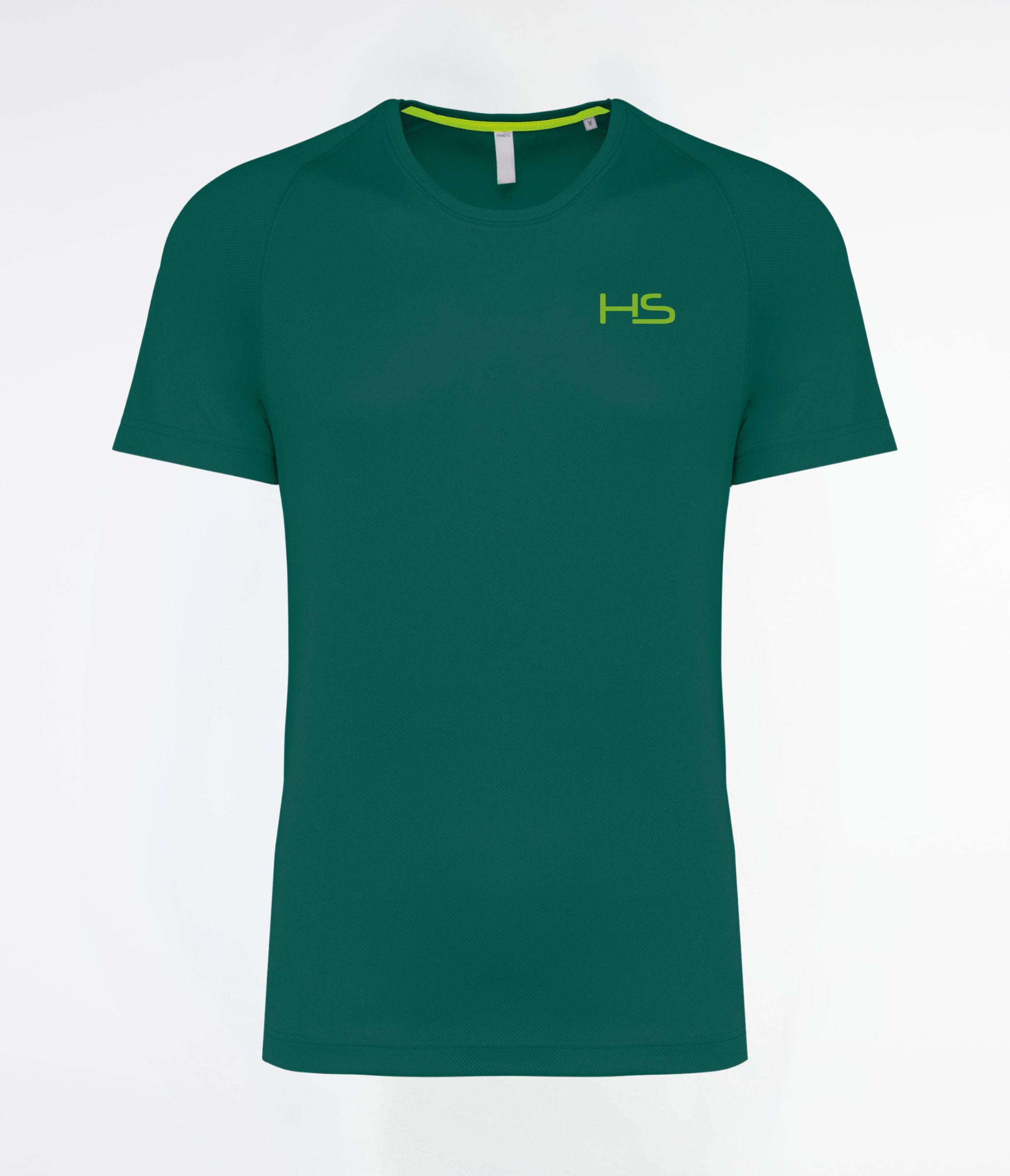T-shirt tennis ginko green