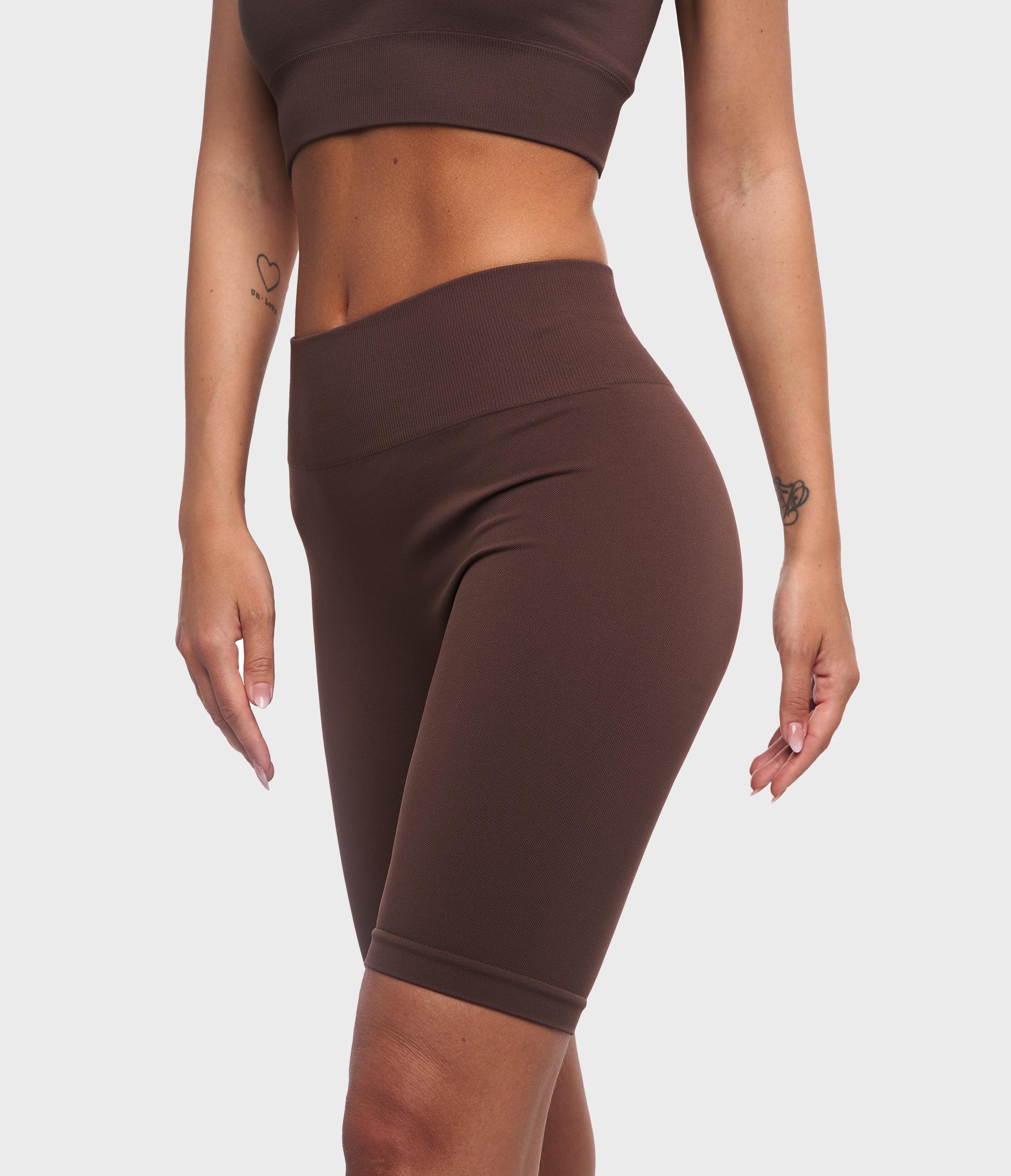 BIKER SHORTS SPORTIVI LEN ONE BLOCK - CHESTNUT