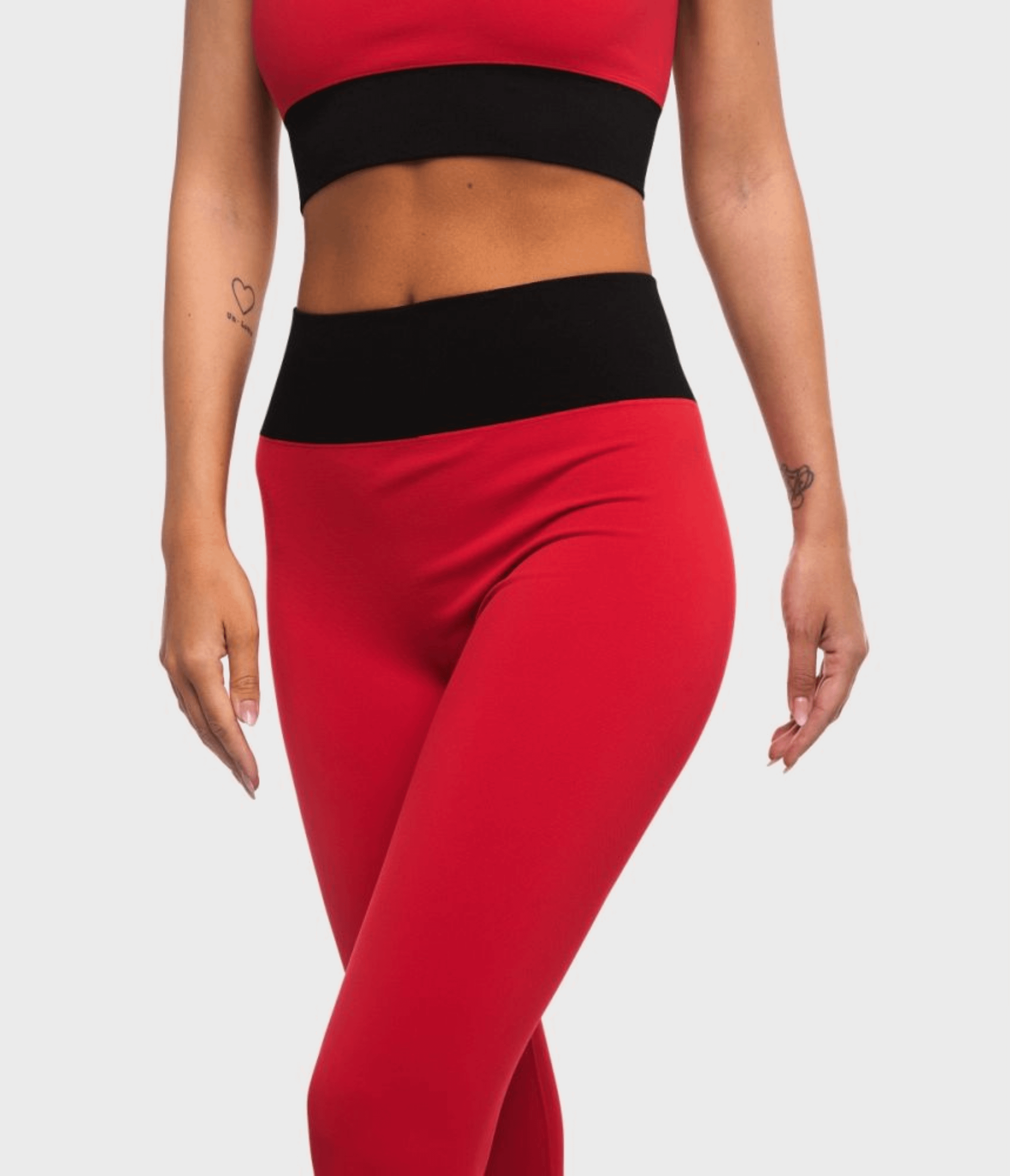 LEGGINGS SPORTIVO RIVINGTON - BRB – BRIGHT RED/BLACK