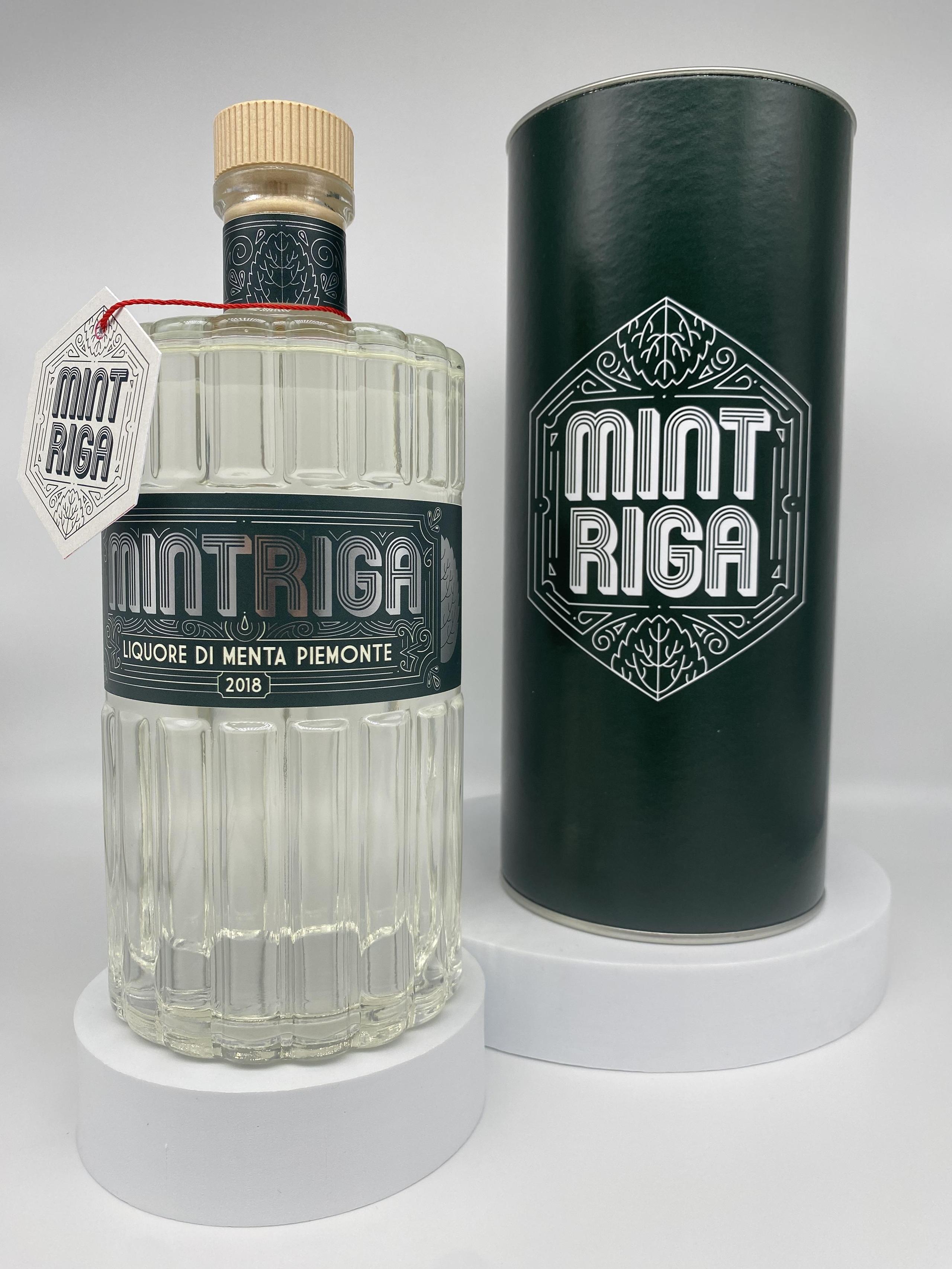 Mintriga Liquore bottiglia 70 cl + confezione regalo