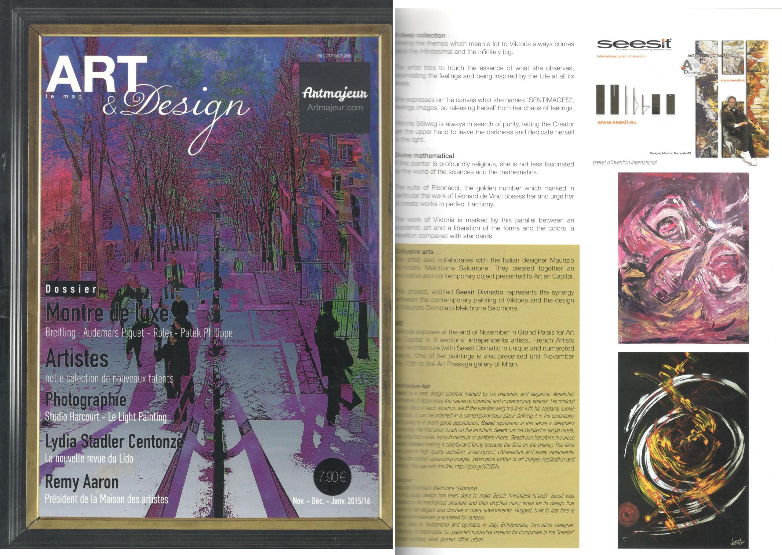 art & design - rivista pregiatissima luxury