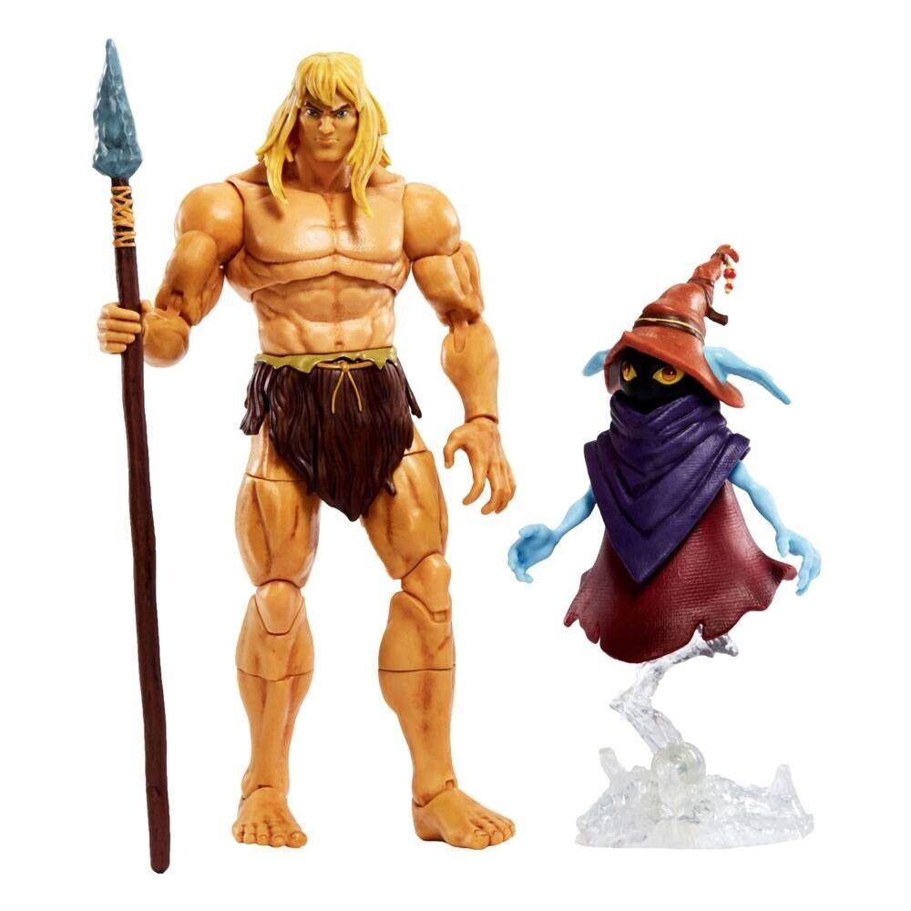 Mattel SAVAGE HE-MAN & ORKO 2-Pack REVELATION MASTERVERSE Masters MOTU Figure