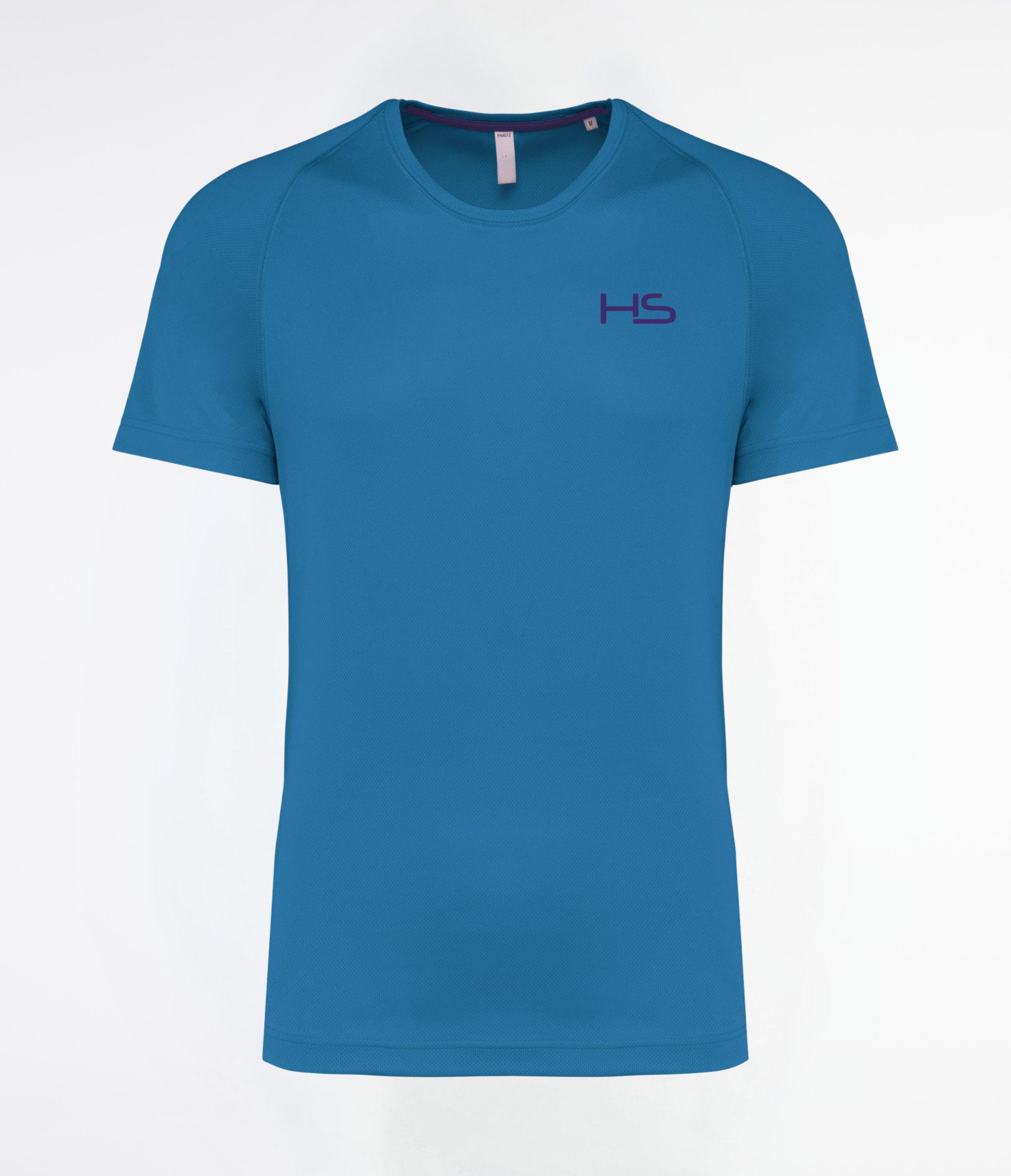 T-shirt tennis aqua blue