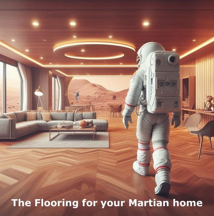 Flooring Built for life on Mars