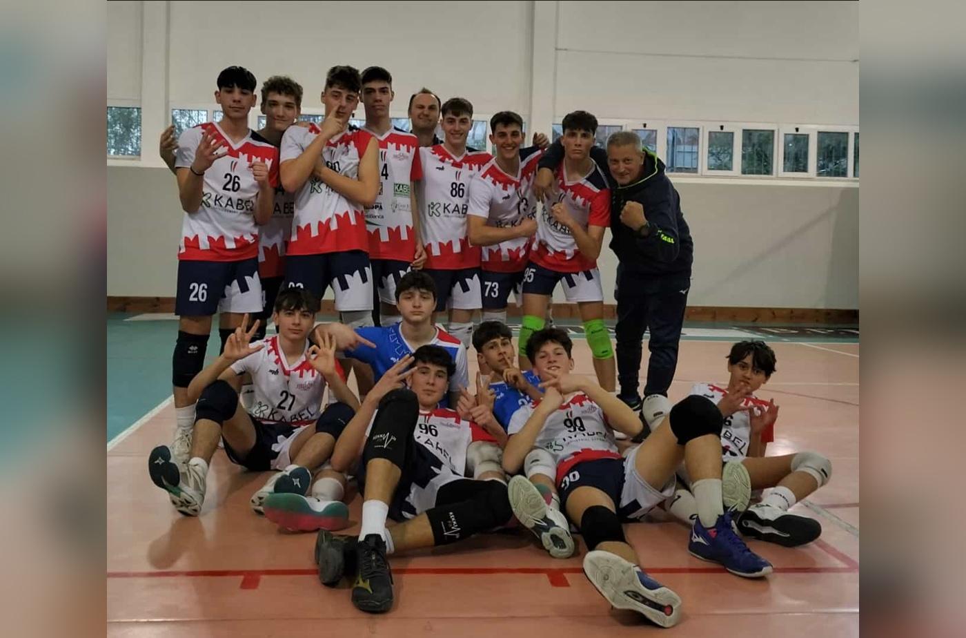 Regionali Under 17:Volley Prato vince a Santa Croce e mantiene il primato in classifica