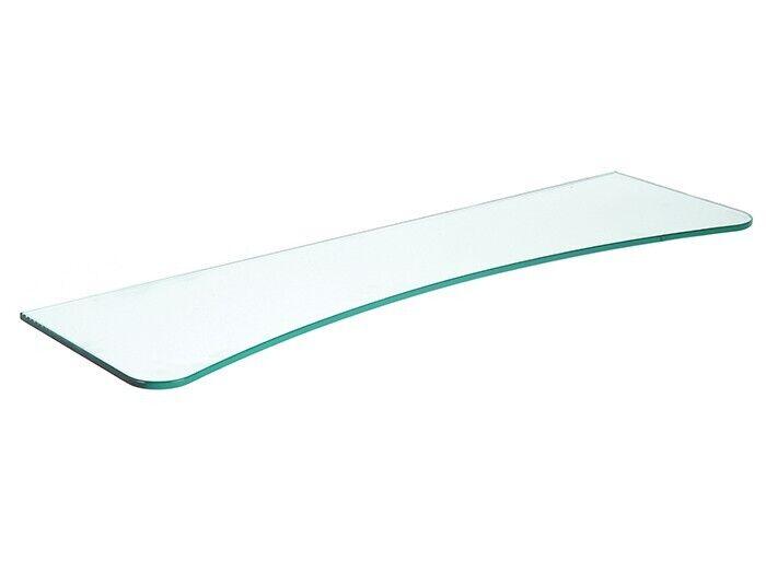 Mensola in vetro design moderno concava