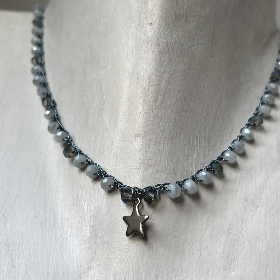 Collana Girocollo Crochet - 026
