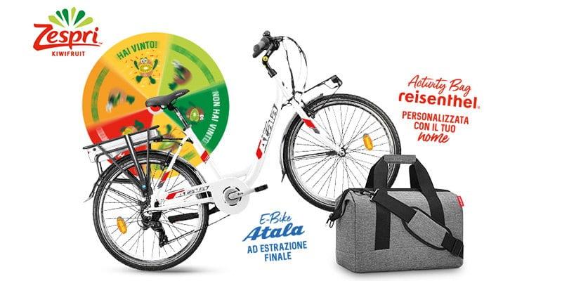 Nuovo concorso Zespri: in palio una e-Bike Atala e numerosi premi