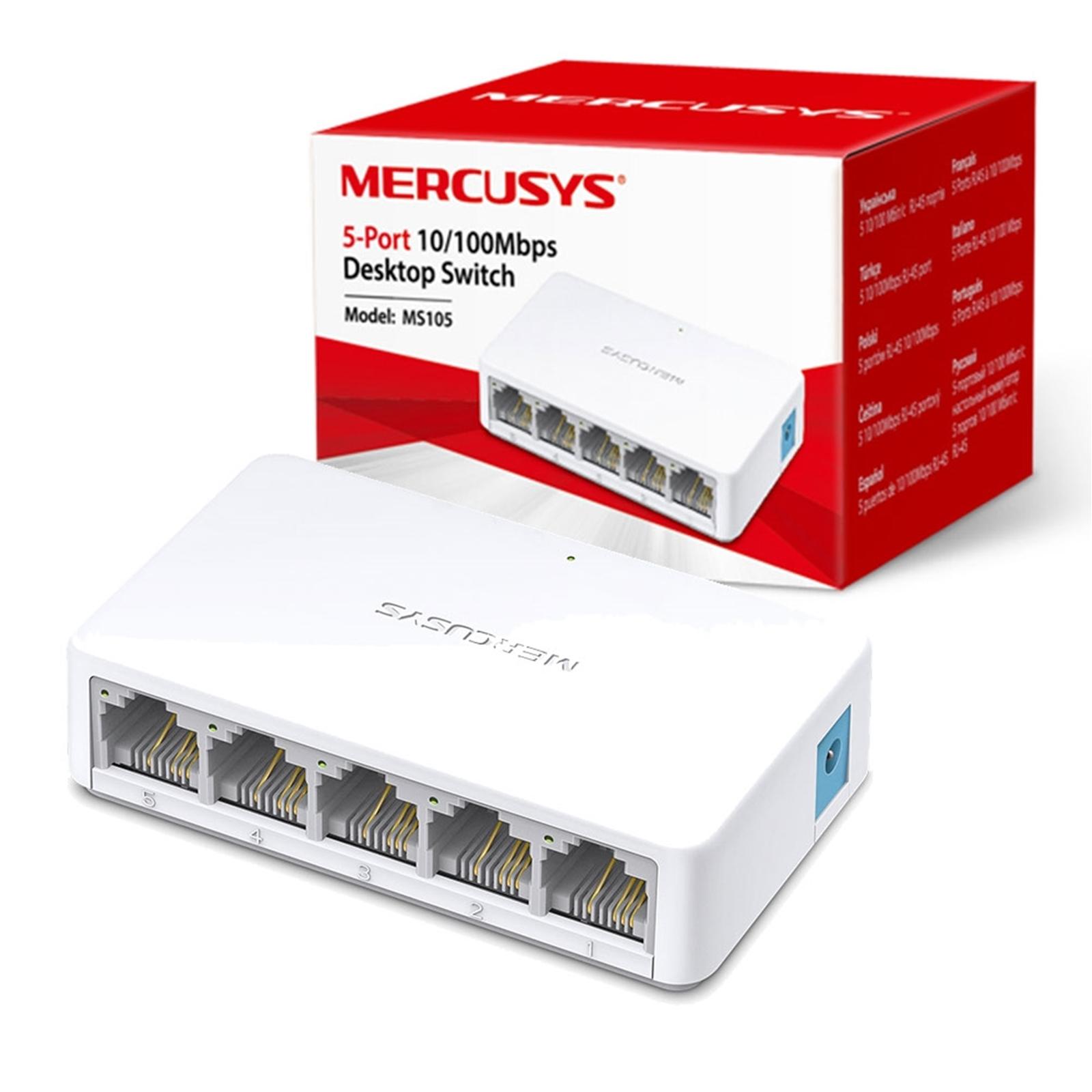 Switch 5 porte 10/100 MERCUSYS mod. MS105