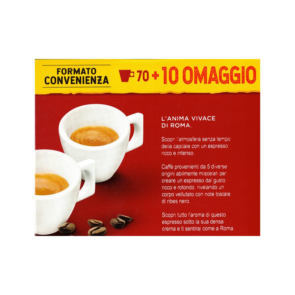 Capsule Nescafé Dolce Gusto Espresso Roma Formato Convenienza 70+10