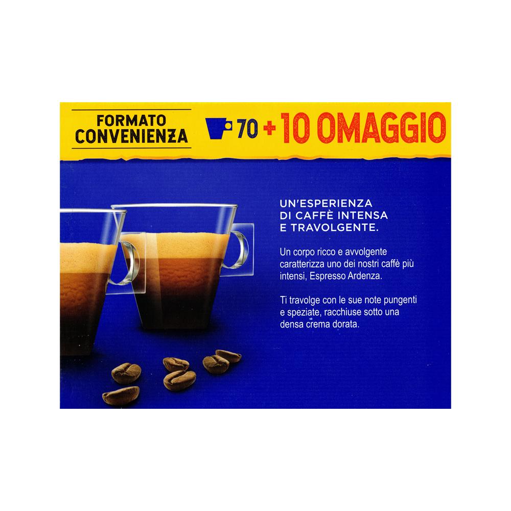 Capsule Nescafé Dolce Gusto Espresso Ardenza Formato Convenienza 70+10