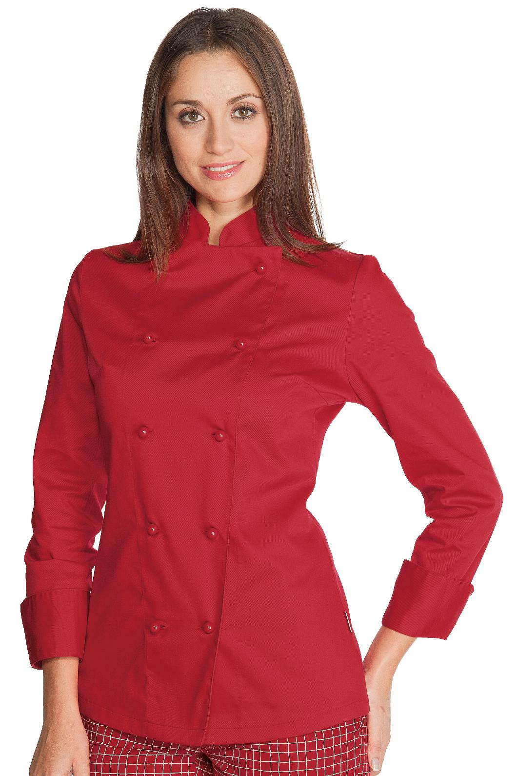 057507 - GIACCA LADY CHEF ROSSO