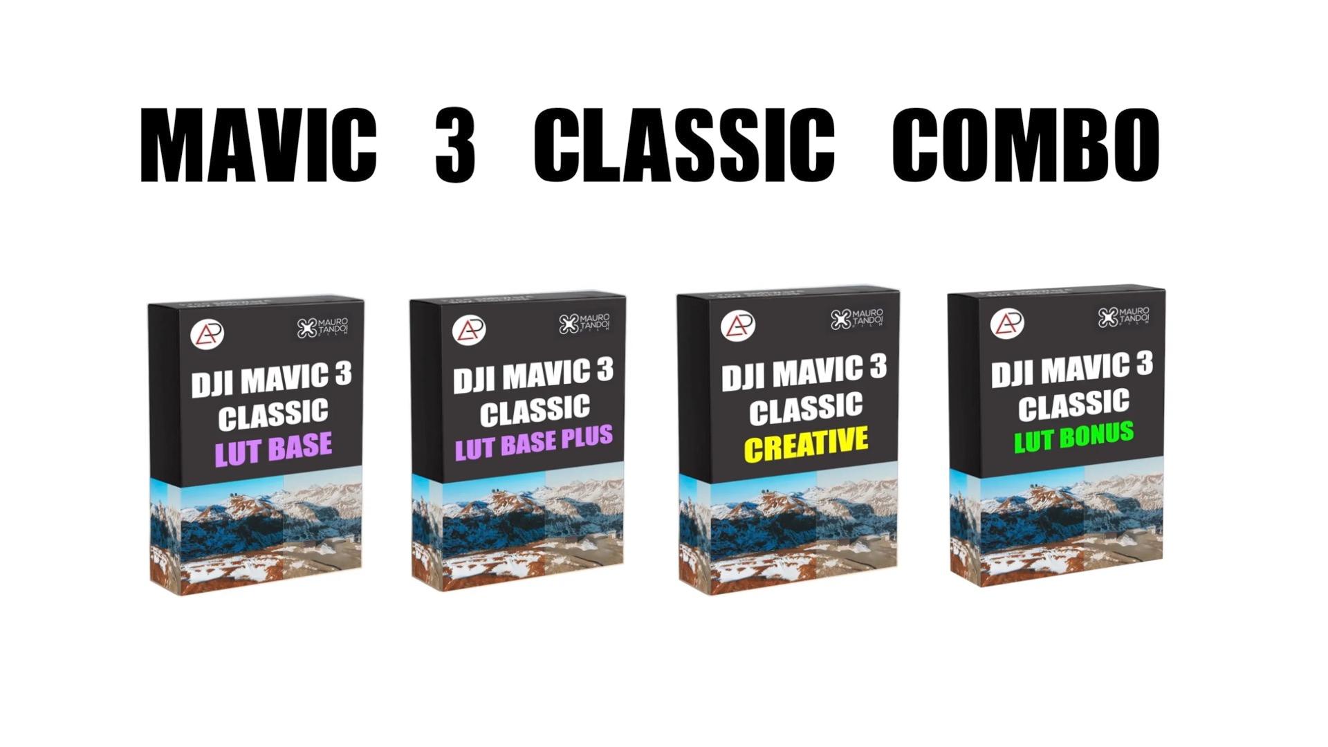 DJI MAVIC 3 CLASSIC LUT COMBO