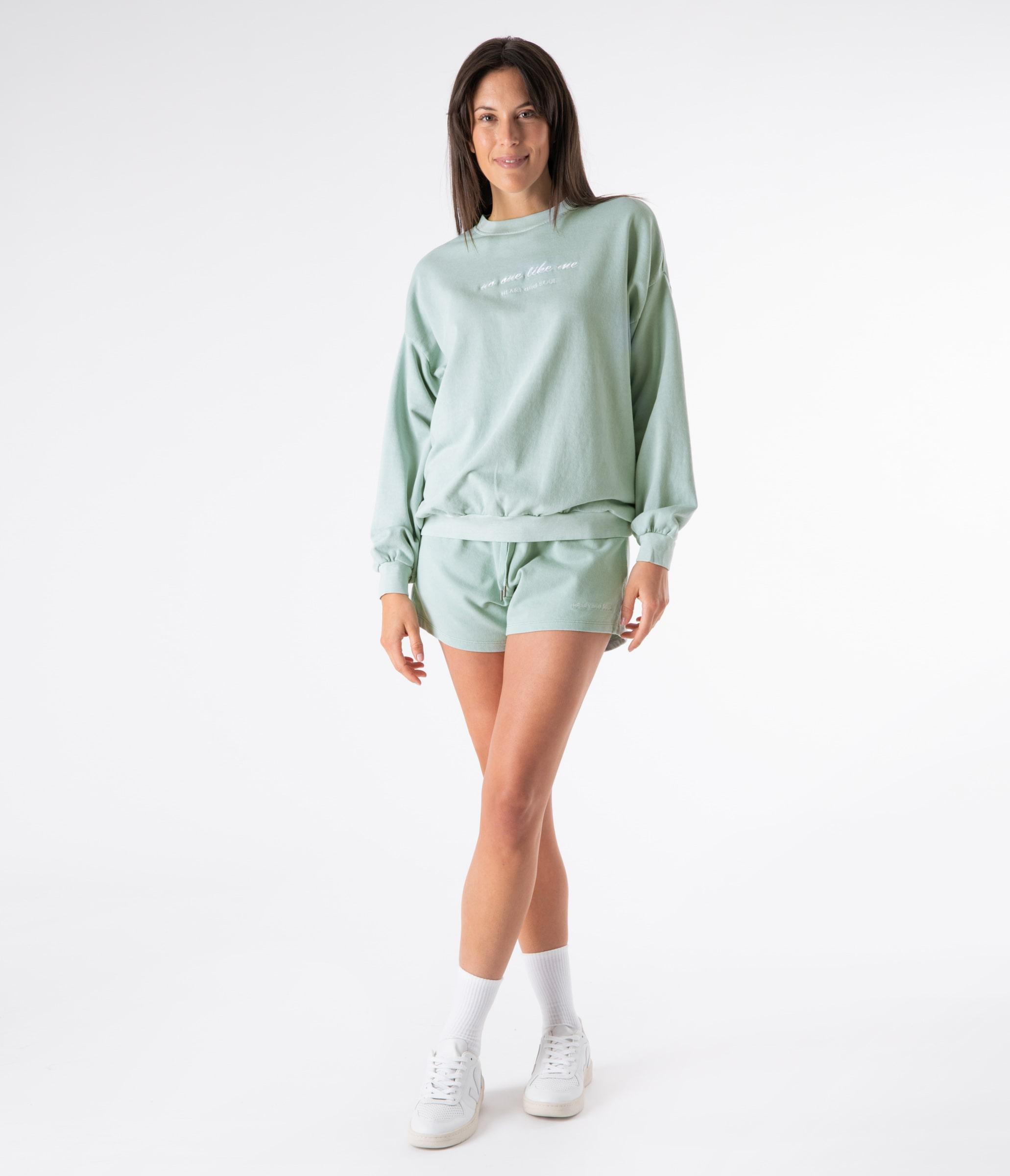 FELPA GIROCOLLO MIA OVERSIZE - JADE