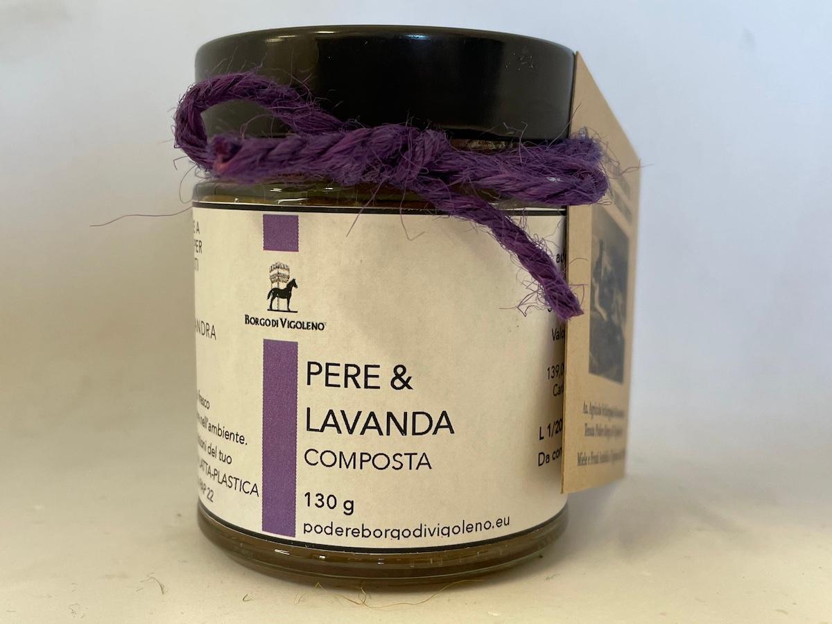 00C4 - Composta di Pere & Lavanda 130g