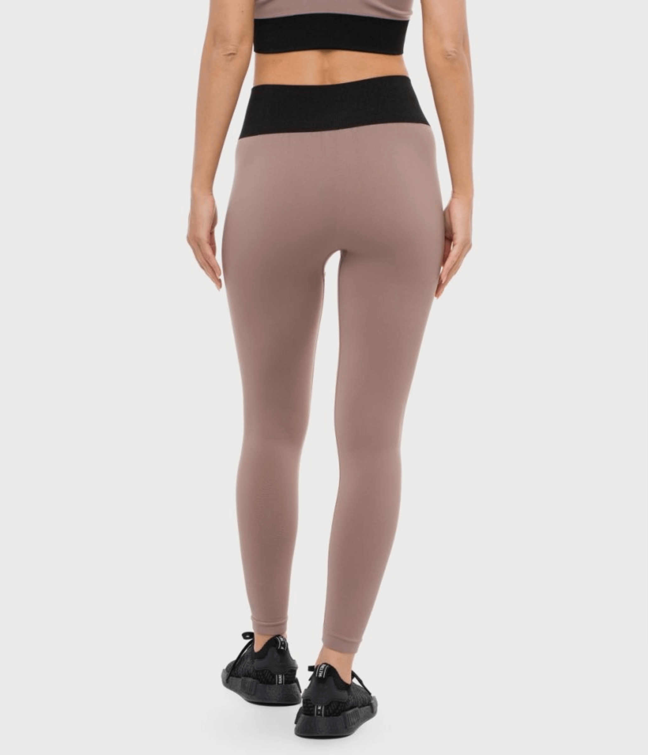 LEGGINGS SPORTIVO RIVINGTON - BRB - DOVE GREY/BLACK