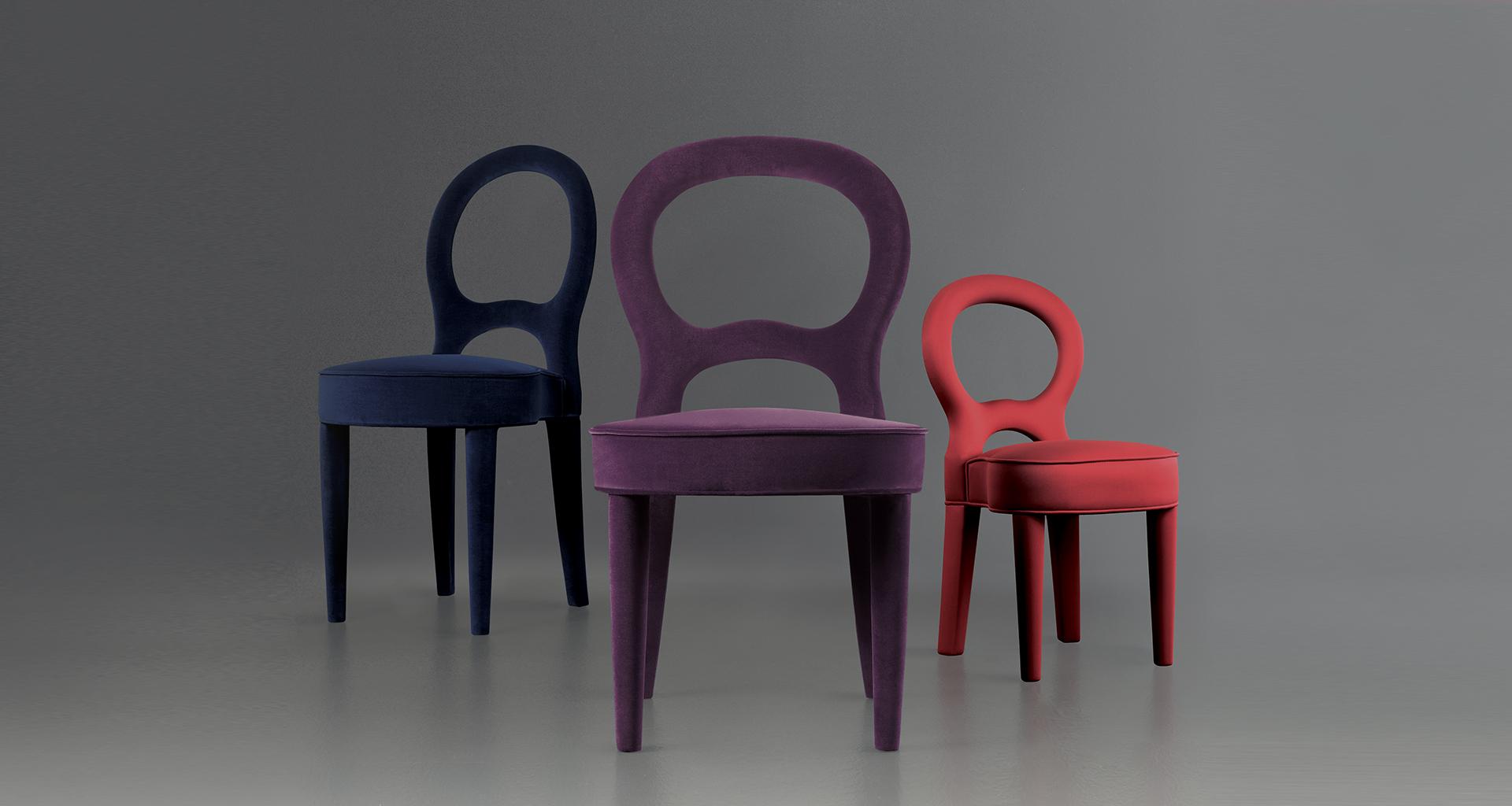 Per dare un tocco internazionale e al contempo moderno, scegli una seduta di design come queste sedi