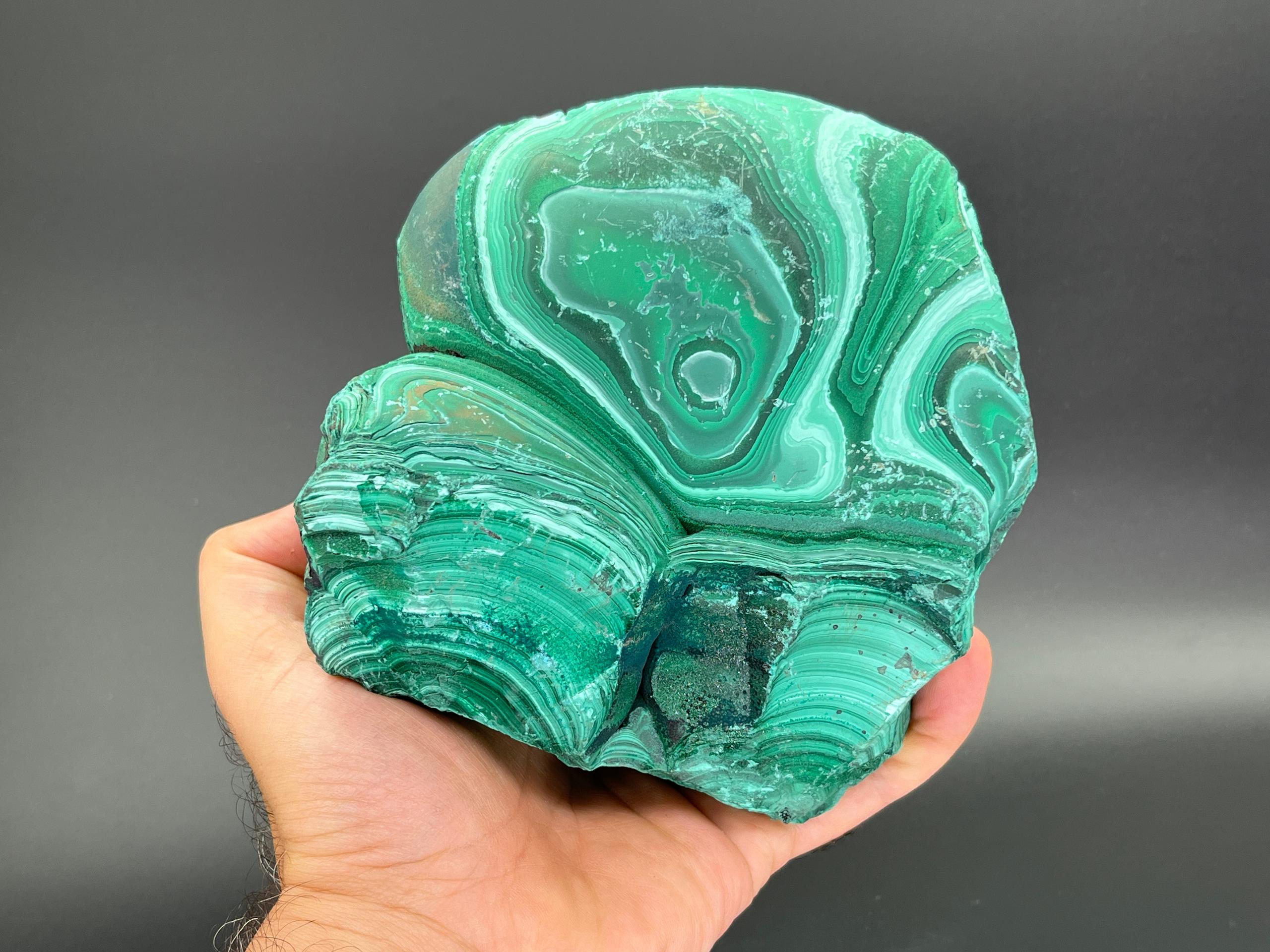 MALACHITE - 13 x 12 x 9 cm