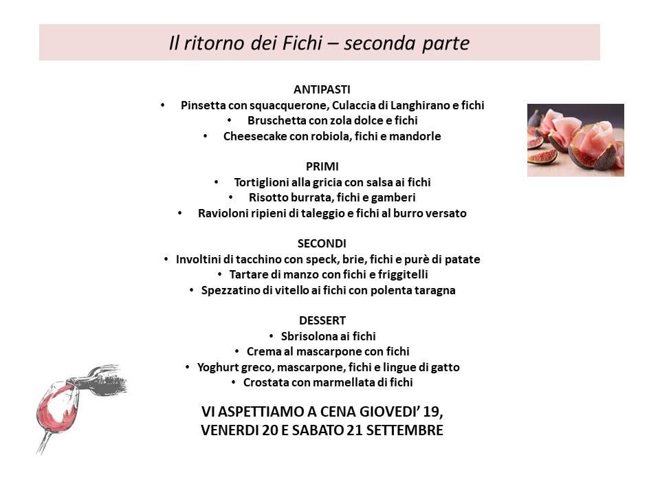 I fichi ritornano