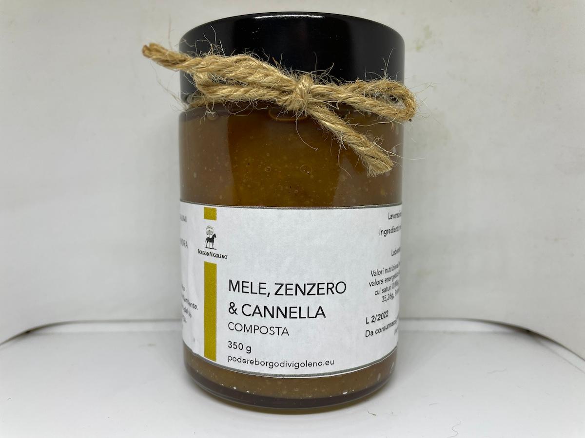 00C8 - Composta Mele, Zenzero & Cannella 350g