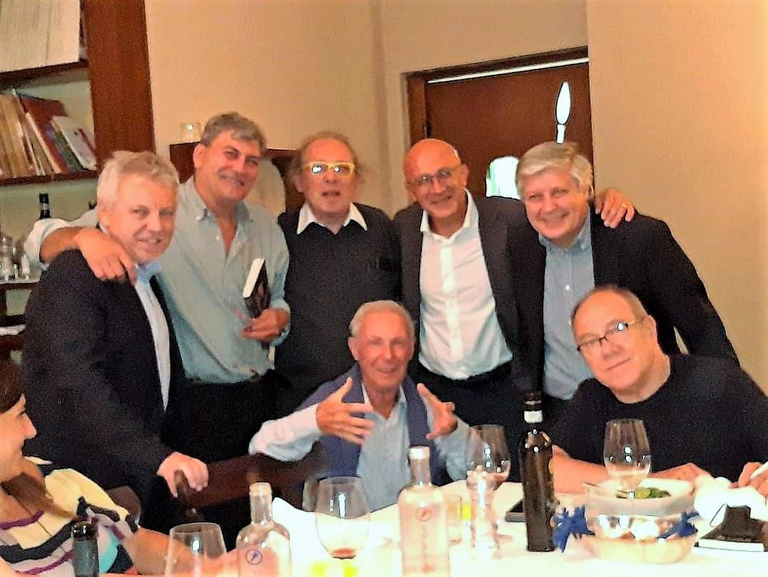 con Demetrio Brandi, Dino Aloi, Alessandro Prevosto, Marco De Angelis, Bruno Bozzetto, Carlo Verdone