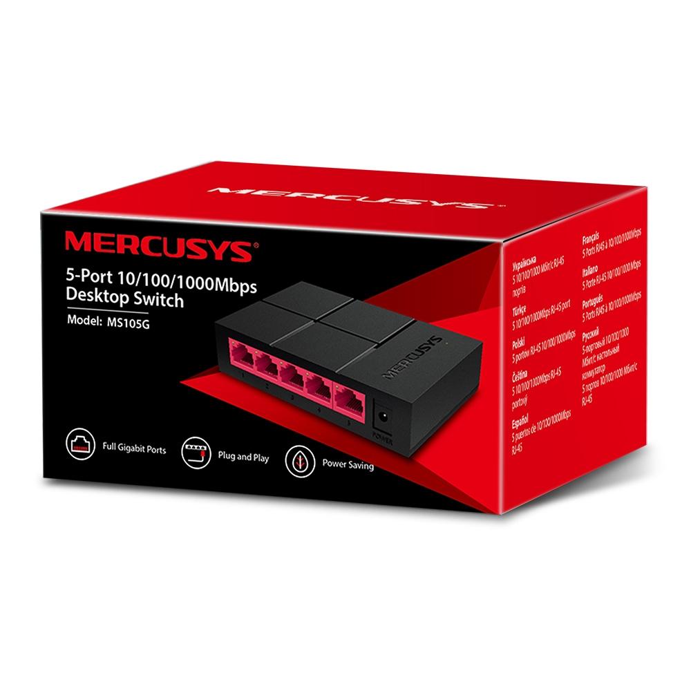 Switch 5 porte 10/100/1000 MERCUSYS mod. MS105G