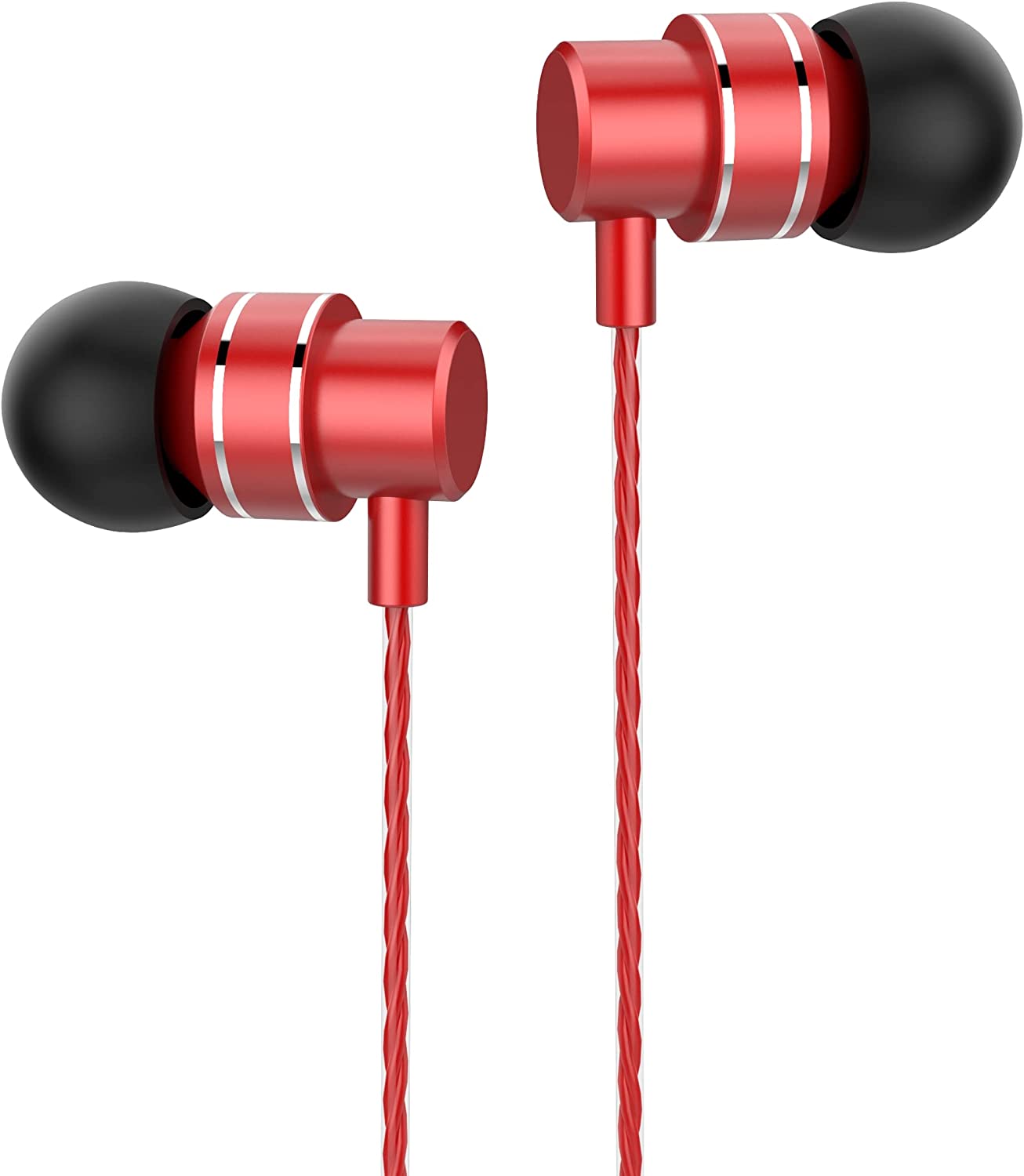 Lenovo HF118 Auricolari stereo in-ear metallici con filo e microfono