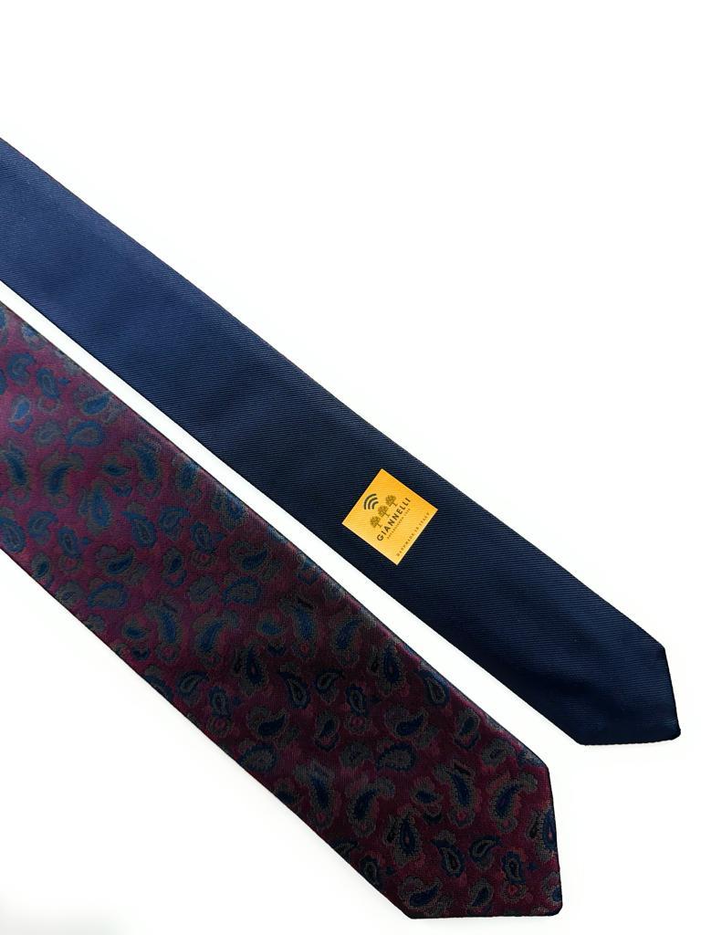 Cravatta Double con tecnologia NFC #101095