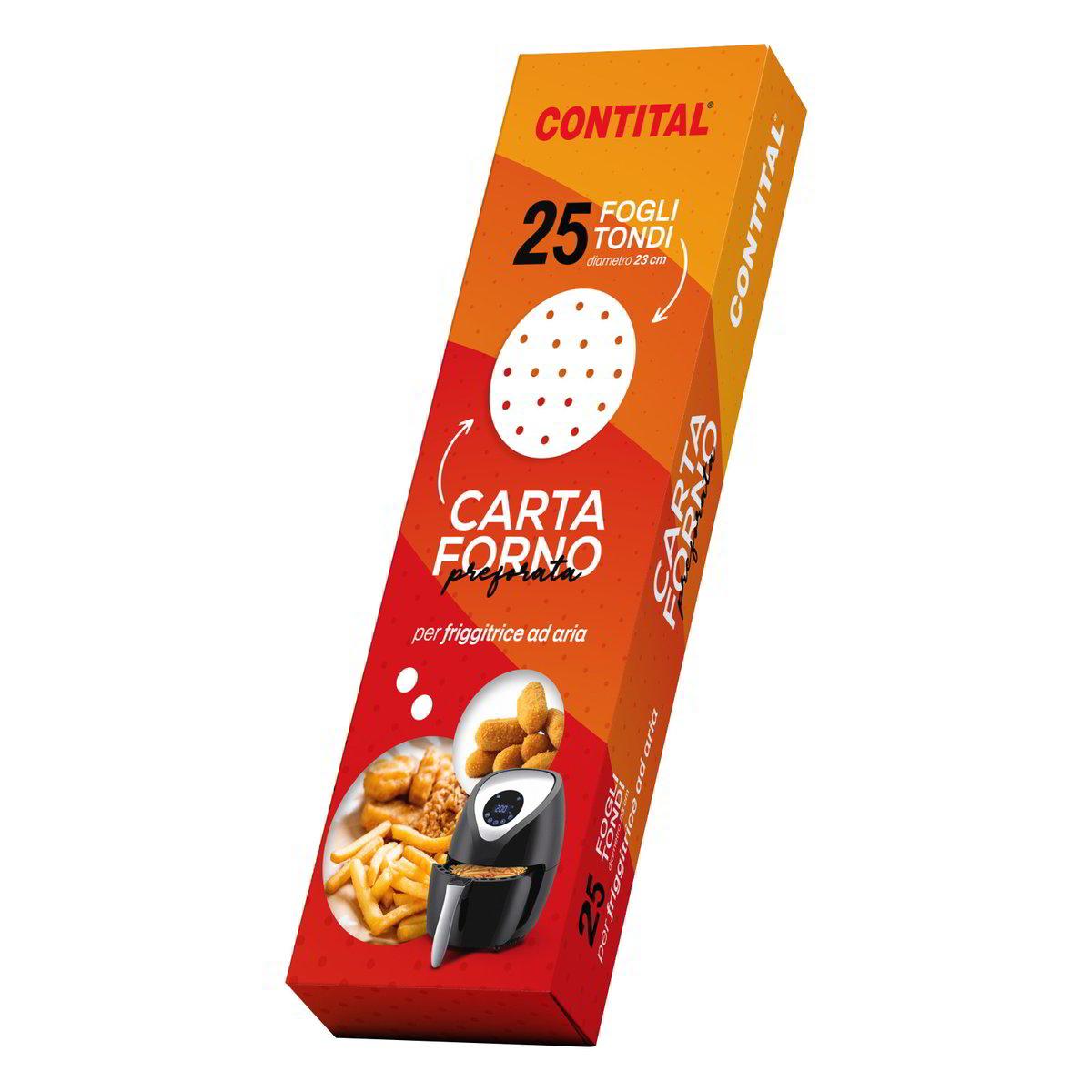 CARF2276CO-CARTA FORNO PREFORATA PER FRIGGITRICE AD ARIA TONDA