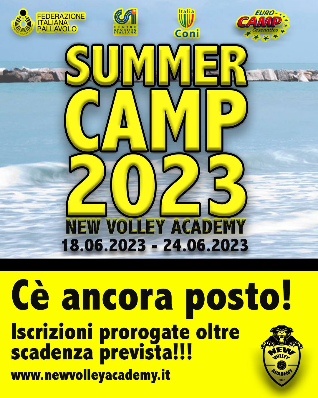 Proroga iscrizioni Summer Camp 2023!